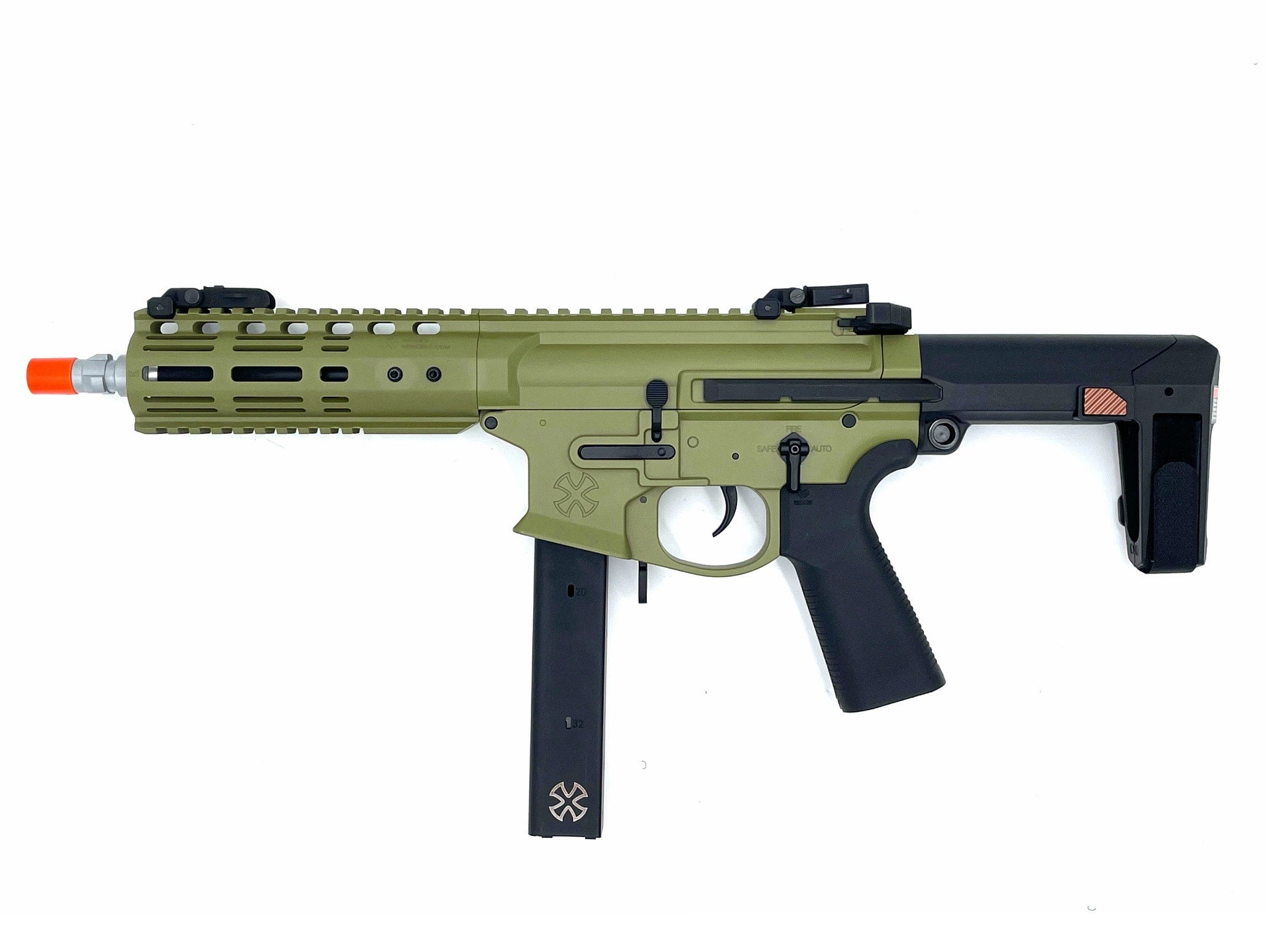 Noveske Space Invader AEG Airsoft Rifle - Bazooka Green | BATTLE LAB